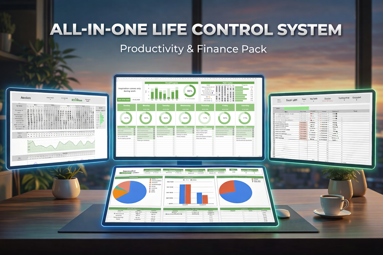 Life Control Pack(Google Sheets)